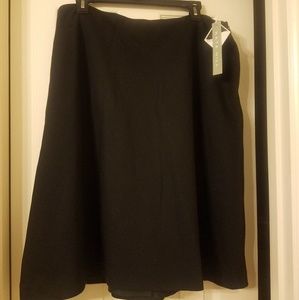 🌟🆕️Kate Hill, Black A-Line Kate Hill Skirt